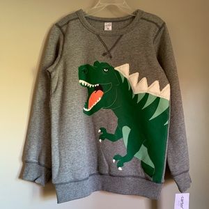 Carter’s Kid’s Size 8 Dinosaur Sweat Shirt